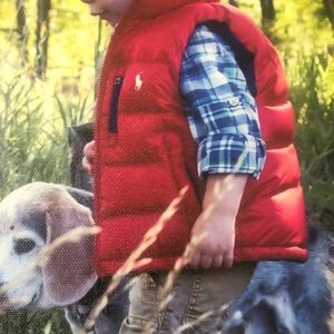 Ralph Lauren reversible vest size 2t